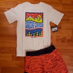 Eddie Bauer Youth Swim Set Size Small 7/8